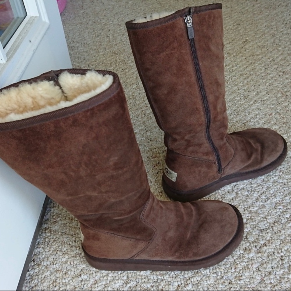 Chocolate Tall Ugg Boot Womens 6